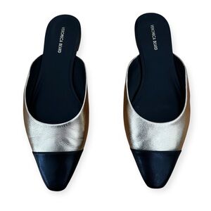Veronica Beard Carlotta Lambskin Leather Flats Shoes Size 9.5 or a 10